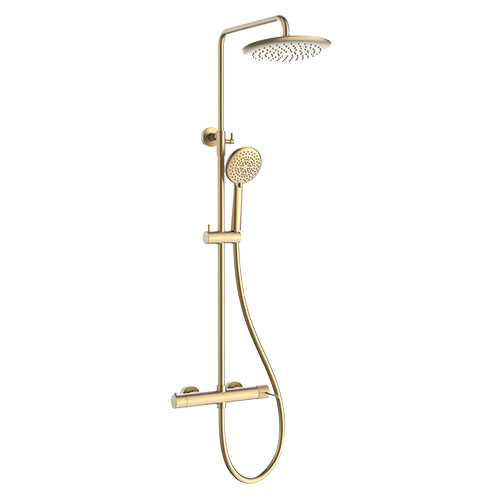 Tree Chuveiro Completo Brushed Gold