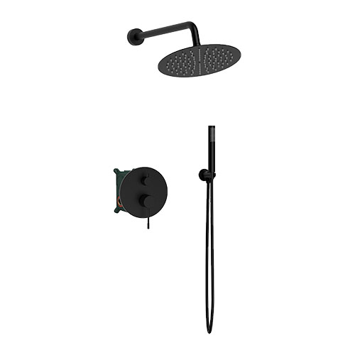 Tree Kit de duche Black Matt