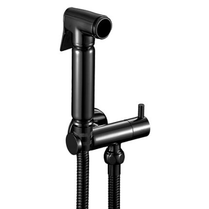 One - Chuveiro Higiénico Preto Mate